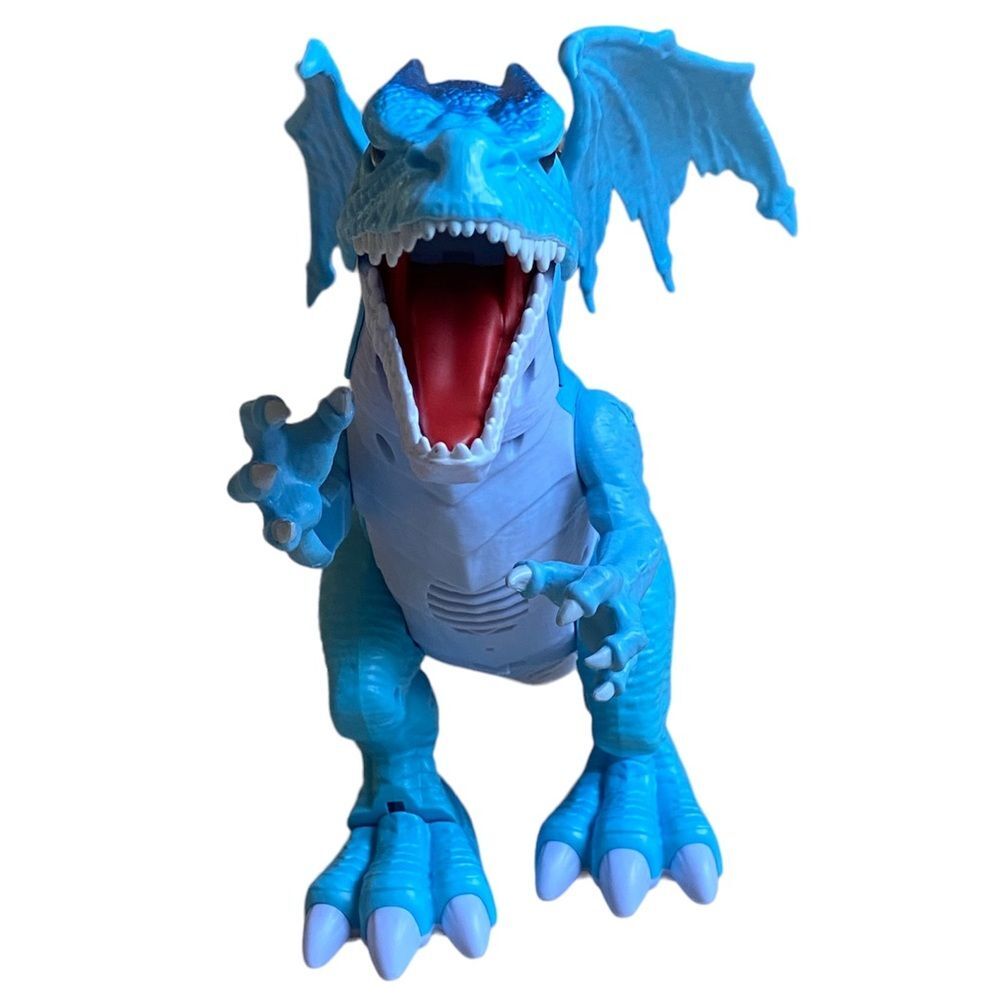 NWOT Zuru Winged Dinosaur, Walks, Roars, Head Moves & Lights Up. 19” x 10.5”